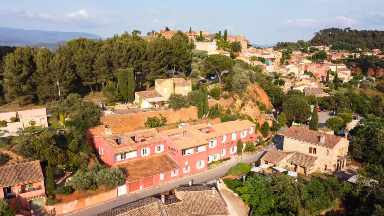 La Maison Des Ocres - Provence Roussillon en Isere Eksteriør billede