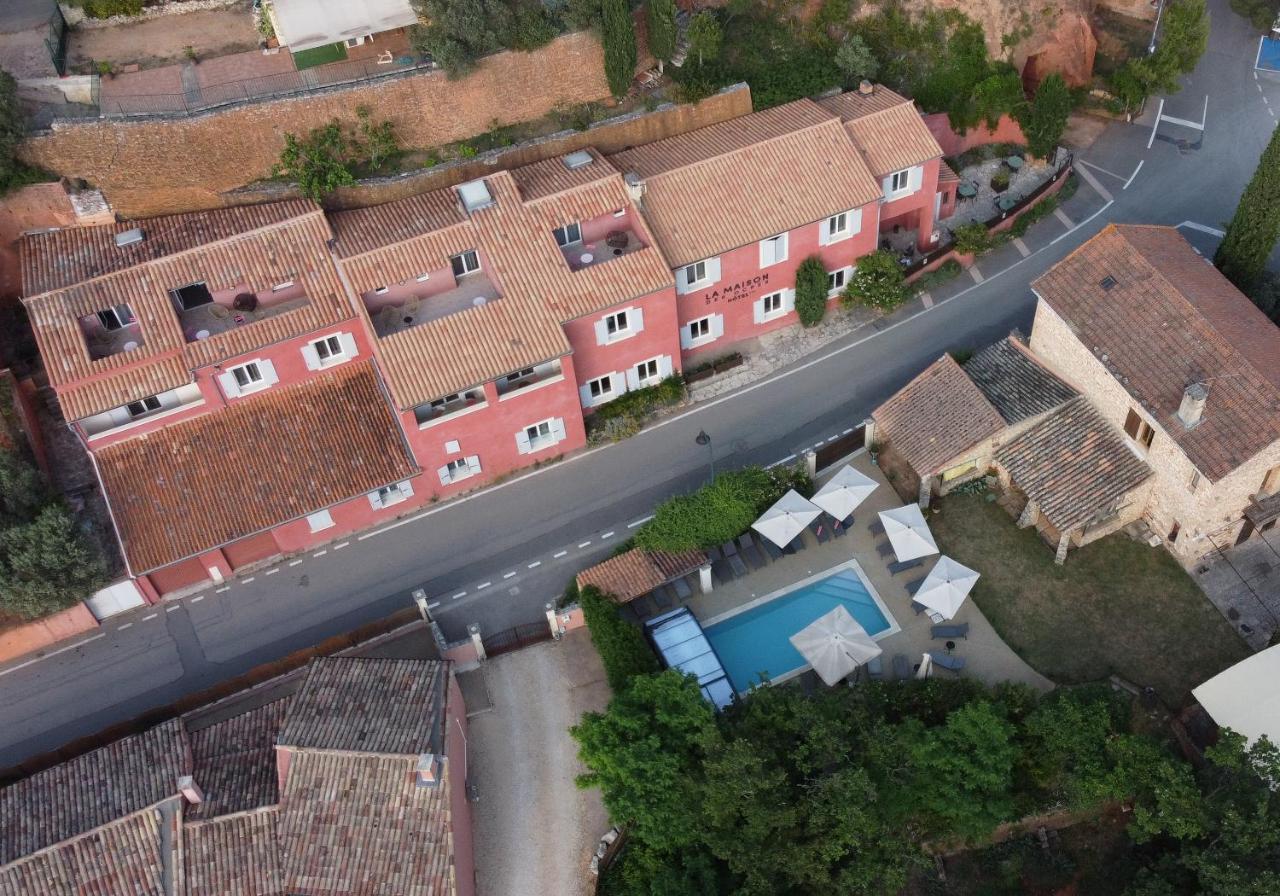 La Maison Des Ocres - Provence Roussillon en Isere Eksteriør billede