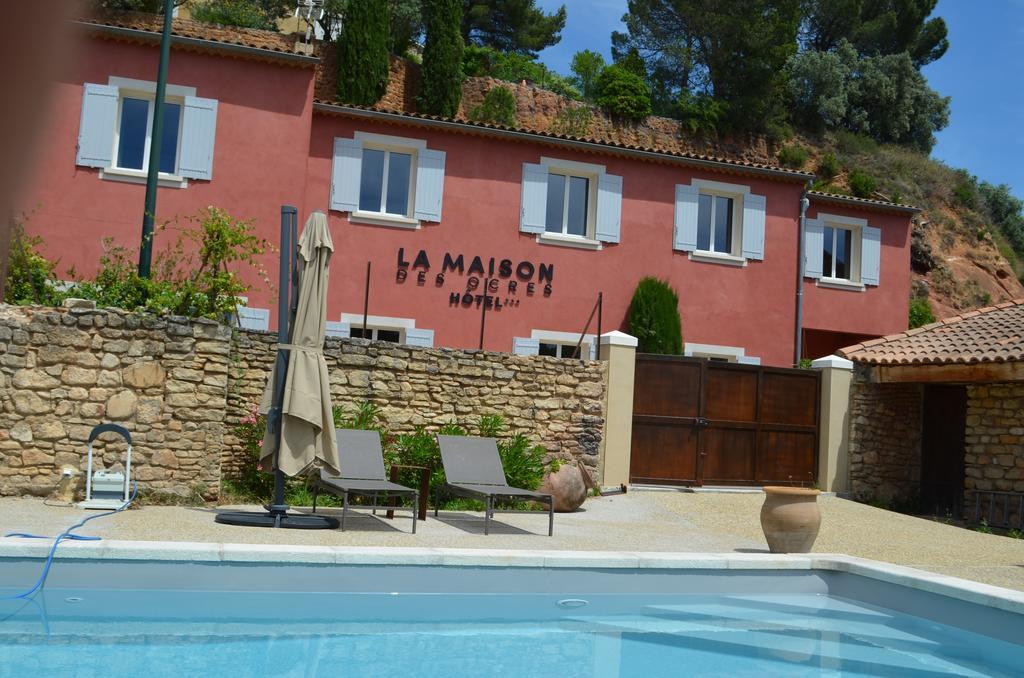 La Maison Des Ocres - Provence Roussillon en Isere Eksteriør billede