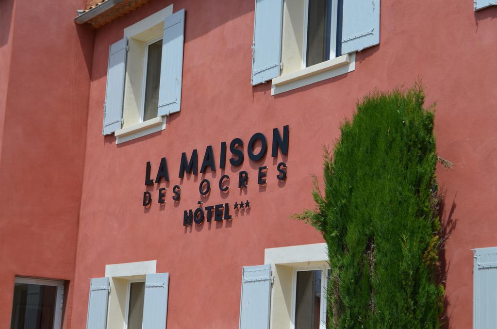 La Maison Des Ocres - Provence Roussillon en Isere Eksteriør billede