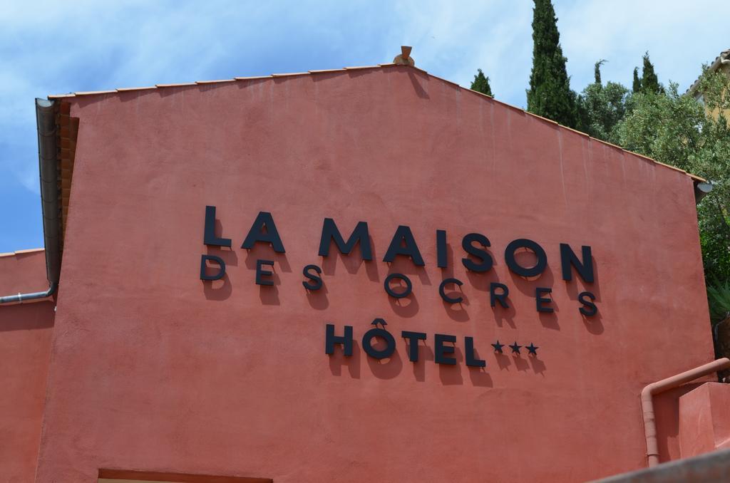 La Maison Des Ocres - Provence Roussillon en Isere Eksteriør billede